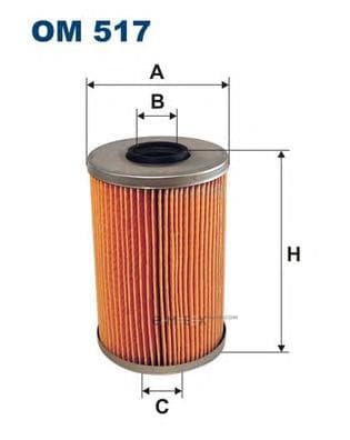 OEM OIL FILTER FOR OPEL OM517