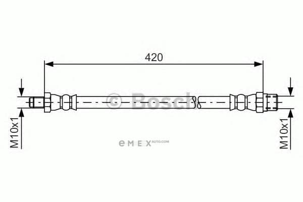 OEM Brake Hose 1987476077