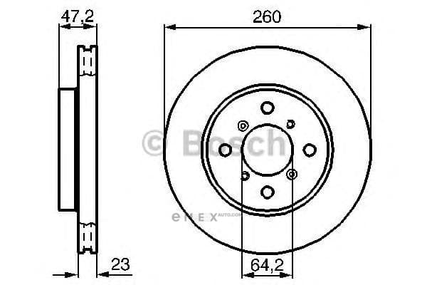 OEM BREMSSCHEIBE 0986478415