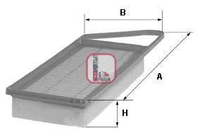 OEM FILTER ASSY, AIR ELEMENT S5702A