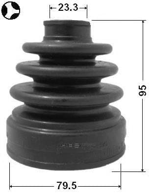 OEM DUST BOOT, KIT AXLE JOINT C9741JA00A