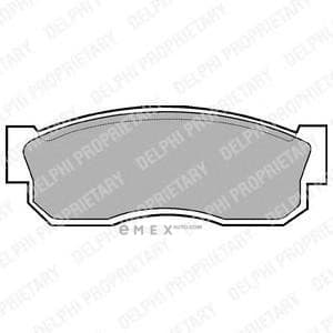 OEM BRAKE PAD AXLE SET LP261