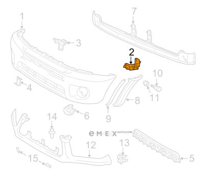 OEM RETAINER, FR BU 5253542010