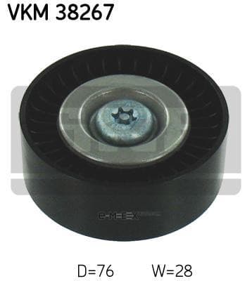 OEM DEFLECTION PULLEY-V-RIB BELT VKM38267