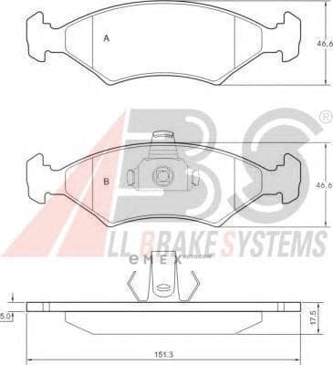 OEM Brake Pads/ABS 36997