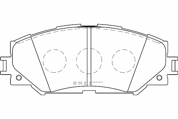 OEM PAD, 0446542160