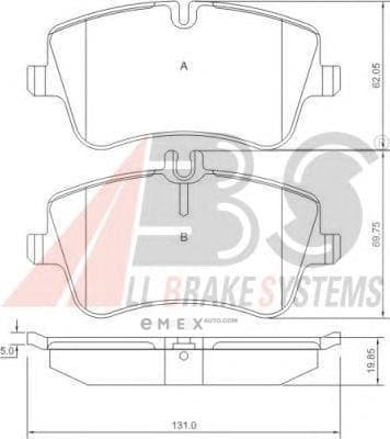 OEM Brake Pads/ABS 37165