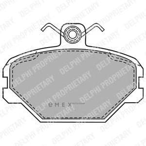 OEM BRAKE PAD AXLE SET LP1444