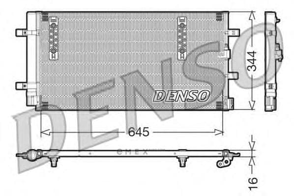 OEM RADIATOR ASSY, A/C DCN32060