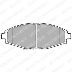 OEM BRAKE PAD AXLE SET LP1390