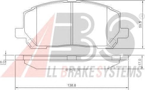 OEM Brake Pads/ABS 37260