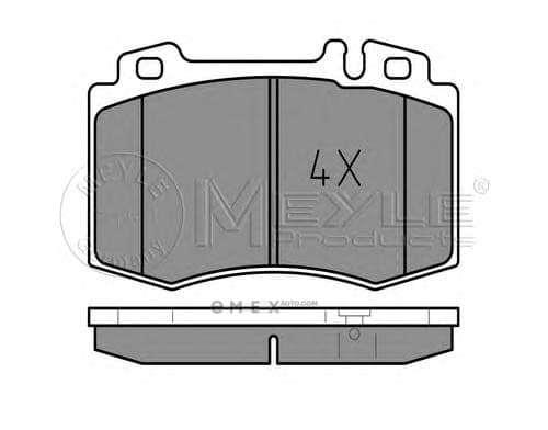 OEM BRAKE PAD SET FRT W220 0252374517