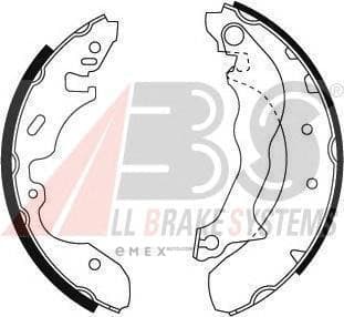 OEM Brake Shoes/ABS 8897