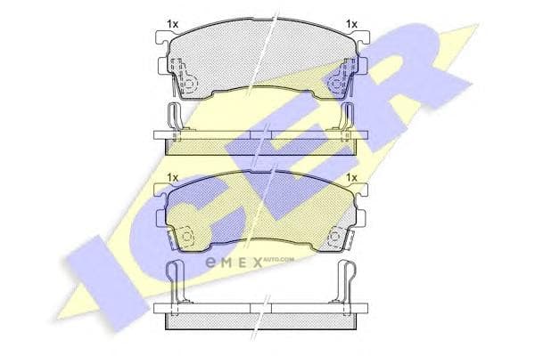 OEM BRAKE PAD 180971