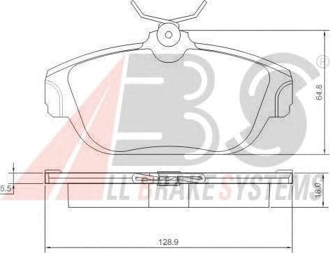 OEM PAD KIT, DISC BRAKE 36710