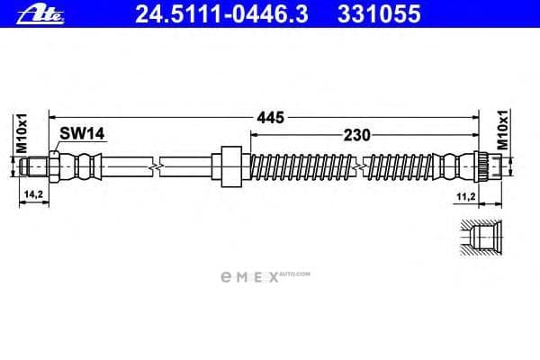 OEM 24511104463