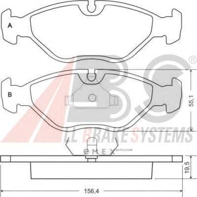 OEM Brake Pads/ABS 36698