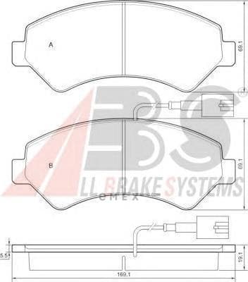 OEM Brake Pads/ABS 37576