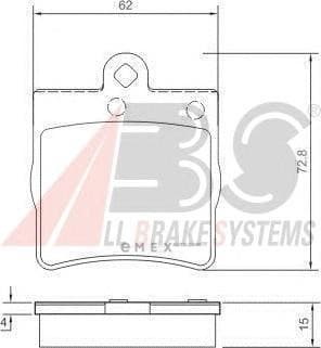 OEM Brake Pads/ABS 37021