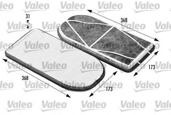 OEM FILTER ASSY, CABIN AIR 698470