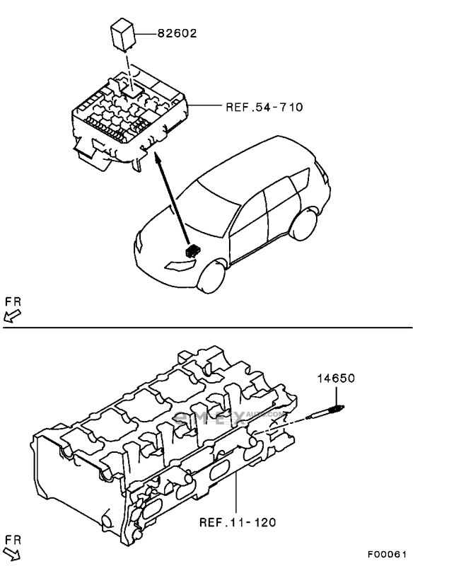 OEM SPARK PLUG 1820A019