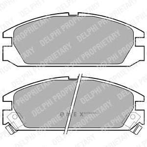 OEM BRAKE PAD AXLE SET LP525