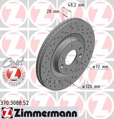 OEM BRAKE ROTOR 370308852