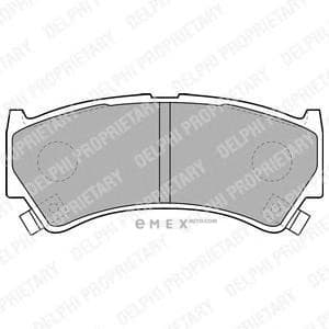 OEM BRAKE PAD AXLE SET LP1548