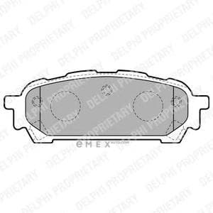 OEM BRAKE PAD AXLE SET LP1822