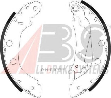 OEM Brake Shoes/ABS 9030