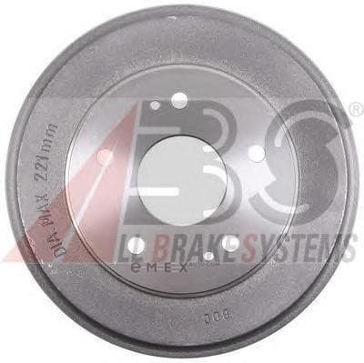 OEM Brake Drums/ABS 2640S