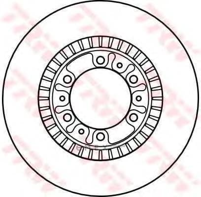 OEM BRAKE ROTOR DF4077