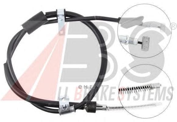 OEM Handbrake Cables/ABS K13336