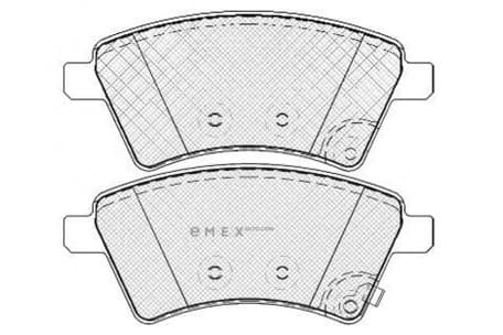 OEM PAD KIT, DISC BRAKE 5581079J10