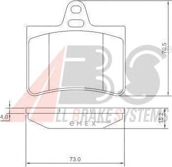 OEM Brake Pads/ABS 37276