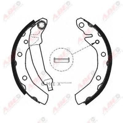 OEM PAD KIT, DISC BRAKE C00001ABE