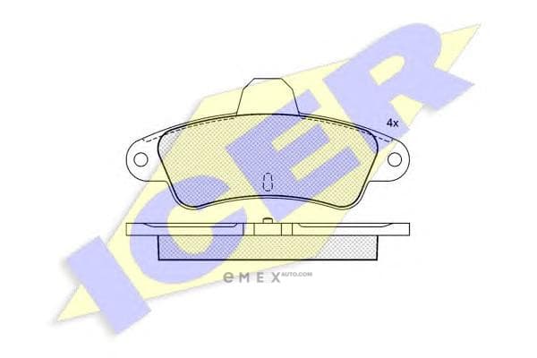 OEM BRAKE PAD 180918