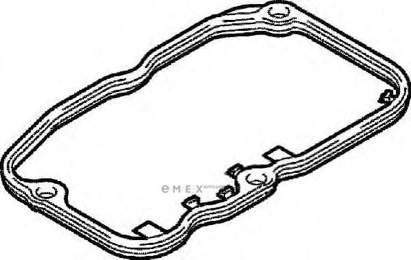 OEM GASKET, RUBBER 374420