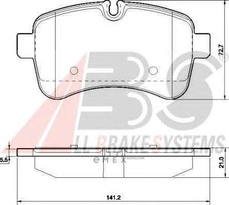 OEM Brake Pads/ABS 37630