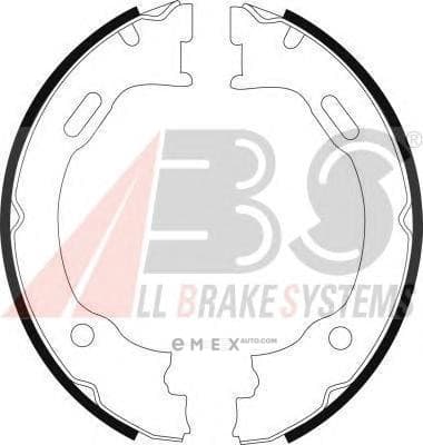 OEM Brake Shoes/ABS 9142