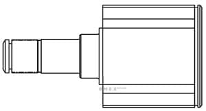 OEM JOINT ASSY, DRIVE SHAFT 656013