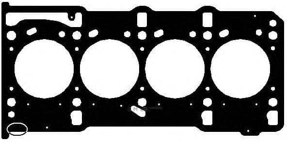 OEM GASKET, RUBBER 076345