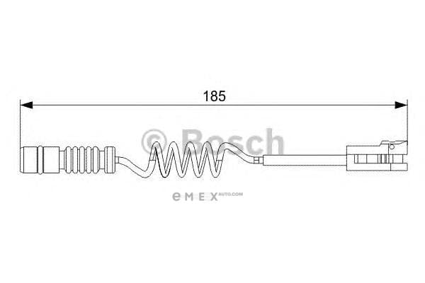 OEM BRAKE WEAR SENSOR FRT-903 1987473007