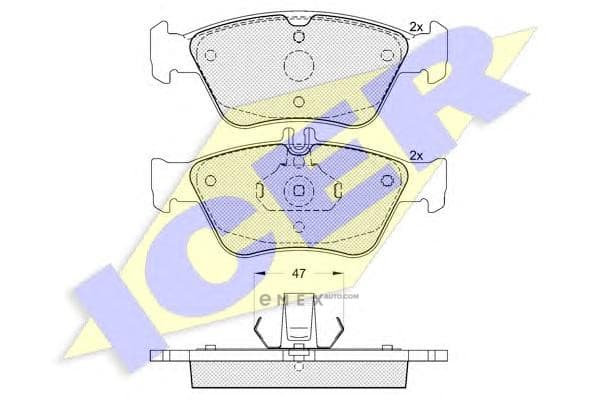 OEM PAD KIT, DISC BRAKE 181115