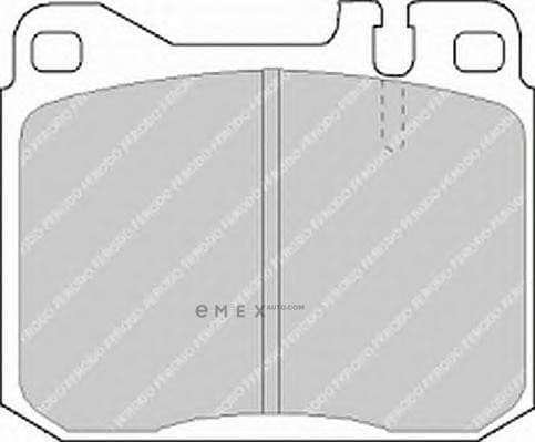 OEM PAD KIT, DISC BRAKE FDB243