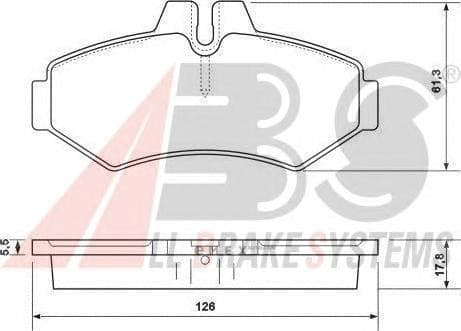 OEM Brake Pads/ABS 37124