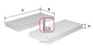 OEM FILTER ASSY, AIR ELEMENT S3154C