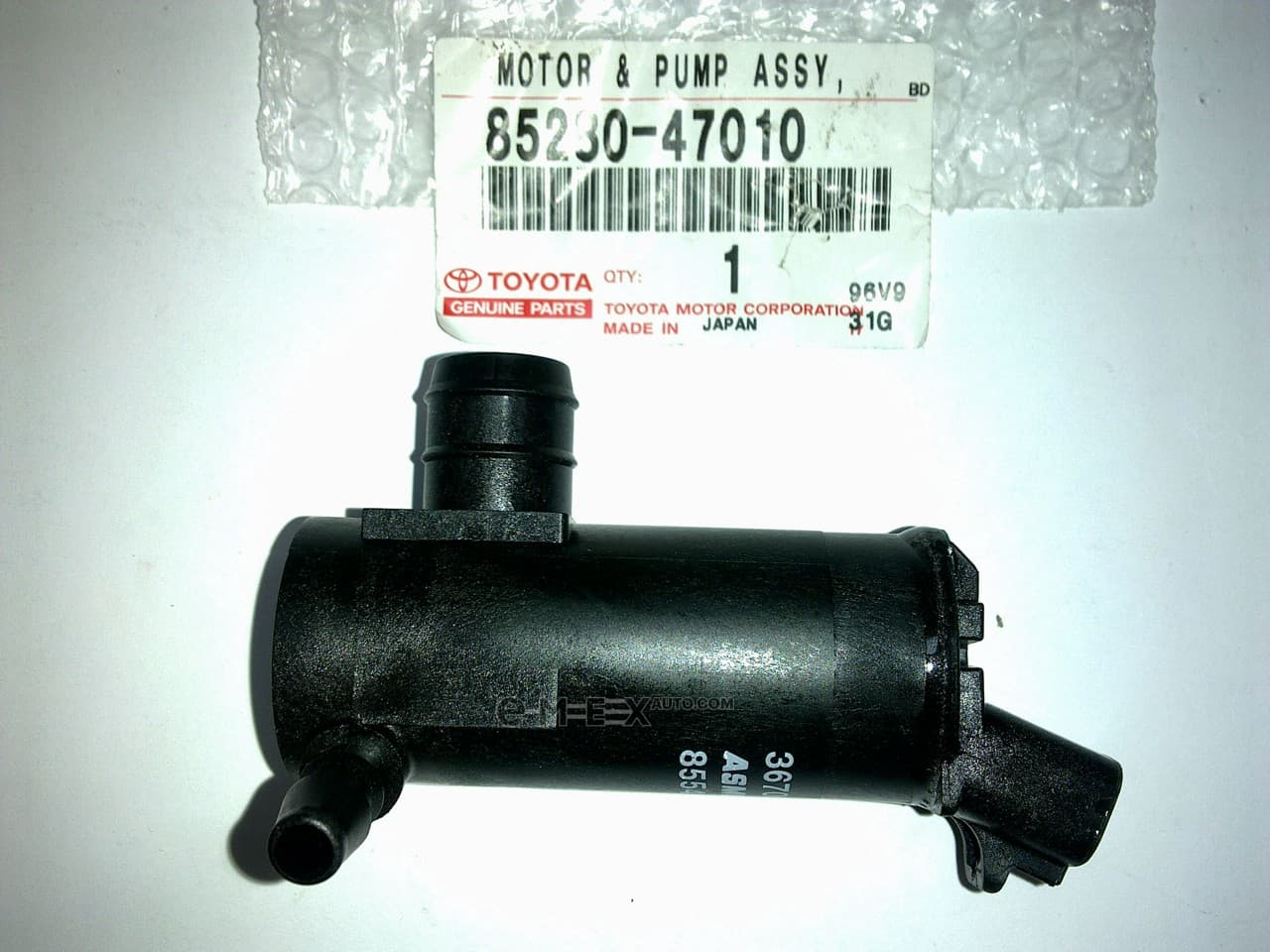 OEM MOTOR ASSY, PUMP WINDSHIELD WASHER 8528047010