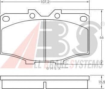 OEM Brake Pads/ABS 36462