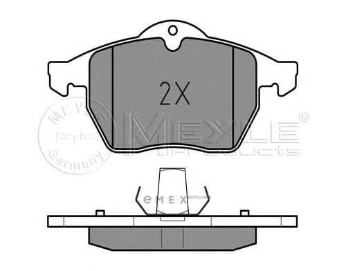 OEM DISC BRAKE PAD SET 0252182919